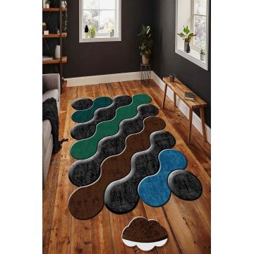 Covor, Hmnt973, 50x80 cm, Multicolor ieftin