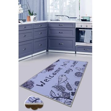 Covor, Wookece186, 50x80 cm, Multicolor