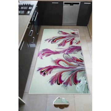 Covor, WOOKECE189, 60x100 cm, Poliester, Multicolor