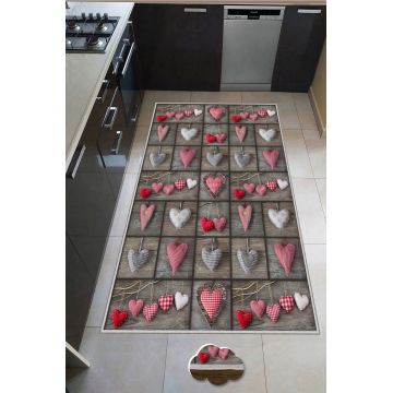 Covor, Wookece232, 50x80 cm, Multicolor ieftin