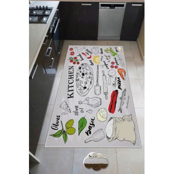 Covor, Wookece234, 50x80 cm, Multicolor ieftin