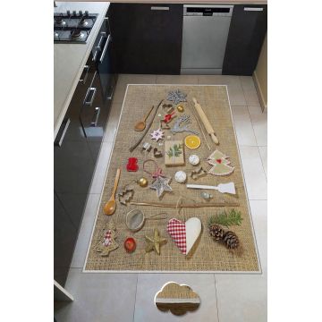 Covor, Wookece242, 50x80 cm, Multicolor ieftin