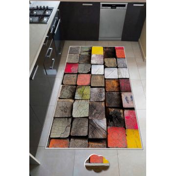 Covor, Wookece245, 60x100 cm, Multicolor