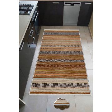 Covor, Wookece254, 50x80 cm, Multicolor ieftin