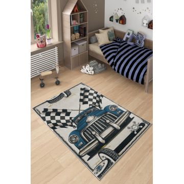 Covor, W1005, 100x150 cm, Poliester, Multicolor