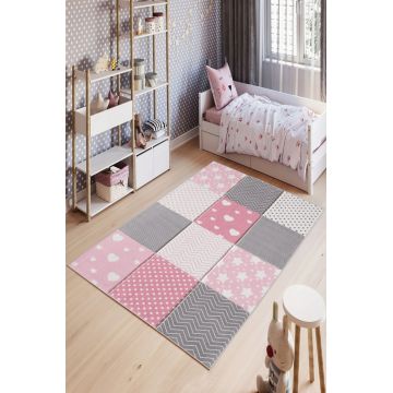 Covor, W1019, 80x150 cm, Poliester, Multicolor