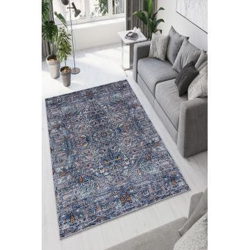 Covor de hol, W1105, 100x150 cm, Poliester, Multicolor ieftin