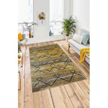 Covor de hol, W1148, 100x150 cm, Poliester, Multicolor ieftin