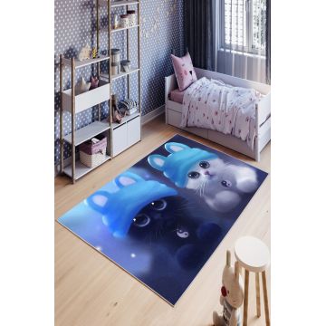 Covor pentru copii, W1000, 60x100 cm, Multicolor