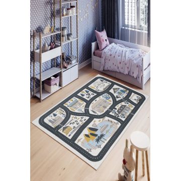Covor pentru copii, W1004, 60x100 cm, Multicolor