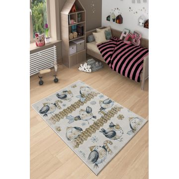 Covor, W1008, 80x120 cm, Poliester, Multicolor ieftin