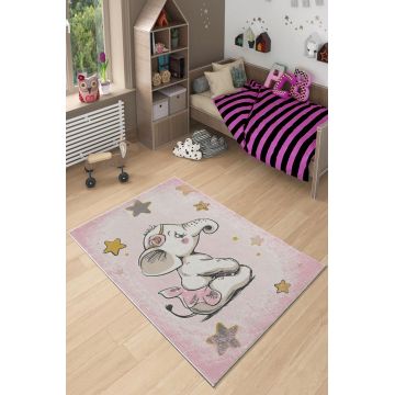 Covor pentru copii, W1016, 60x100 cm, Multicolor