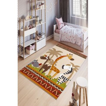 Covor pentru copii, W1020, 60x100 cm, Multicolor