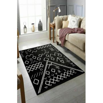 Covor, W1085, 80x120 cm, Poliester, Multicolor ieftin