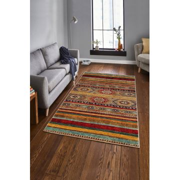 Covor, W1096, 80x120 cm, Poliester, Multicolor ieftin