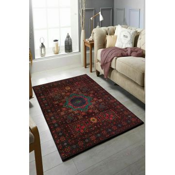 Covor, W1097, 80x120 cm, Poliester, Multicolor ieftin