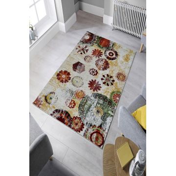 Covor, W1186, 140x220 cm, Poliester, Multicolor