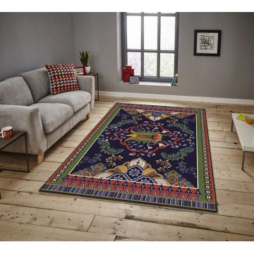 Covor, ASR CRPT-1 , 100x140 cm, Poliester, Multicolor ieftin