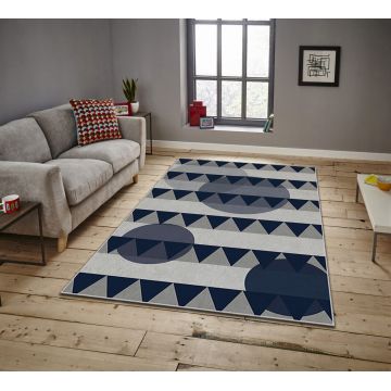 Covor, ASR CRPT-133 , 100x140 cm, Poliester, Multicolor