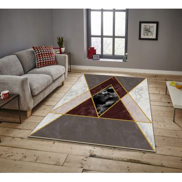 Covor, ASR CRPT-135 , 100x180 cm, Poliester, Multicolor