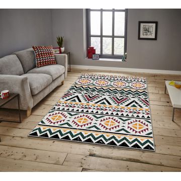 Covor, ASR CRPT-138 , 100x140 cm, Poliester, Multicolor