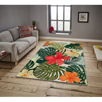 Covor, ASR CRPT-16 , 100x140 cm, Poliester, Multicolor