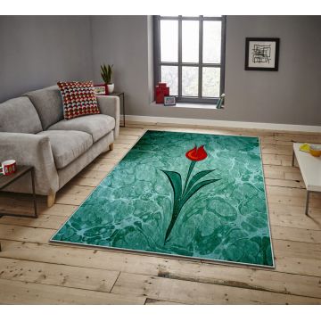 Covor, ASR CRPT-29 , 80x140 cm, Poliester, Multicolor