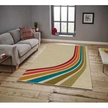 Covor, ASR CRPT-3 , 80x140 cm, Poliester, Multicolor