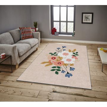 Covor, ASR CRPT-37 , 100x140 cm, Poliester, Multicolor