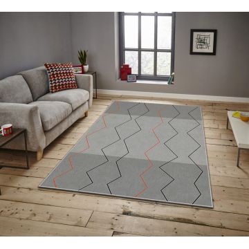 Covor, ASR CRPT-64 , 100x140 cm, Poliester, Multicolor