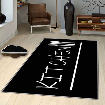 Covor, EEXFAB869, 100x200 cm, Poliester, Multicolor ieftin