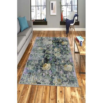 Covor, EXFAB290, 80x150 cm, Poliester, Multicolor