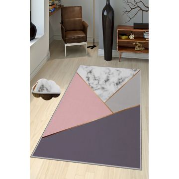 Covor, HMNT124, 80x150 cm, Poliester, Multicolor