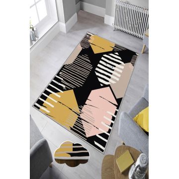 Covor, HMNT134, 80x150 cm, Poliester, Multicolor