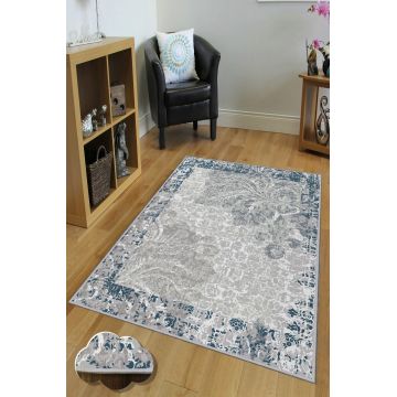 Covor, HMNT202, 80x150 cm, Poliester, Multicolor