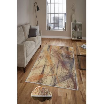 Covor de hol, HMNT249, 80x150 cm, Poliester, Multicolor