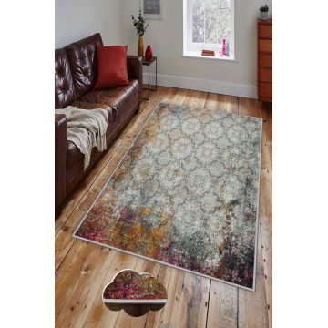 Covor, HMNT43, 80x150 cm, Poliester, Multicolor