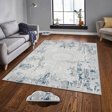 Covor, EEXFAB1059, 120x180 cm, Poliester, Multicolor ieftin