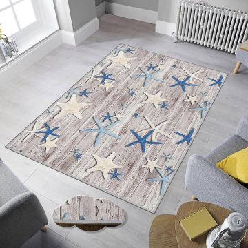 Covor, EEXFAB554, 120x180 cm, Poliester, Multicolor