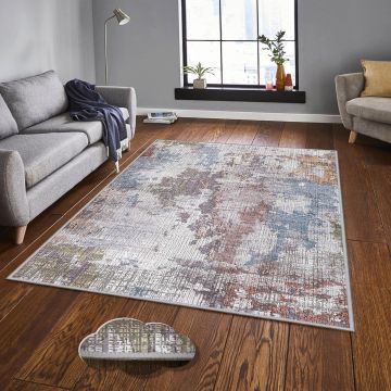 Covor, EEXFAB566, 120x180 cm, Poliester, Multicolor ieftin