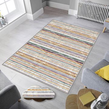 Covor, EEXFAB807, 120x180 cm, Poliester, Multicolor