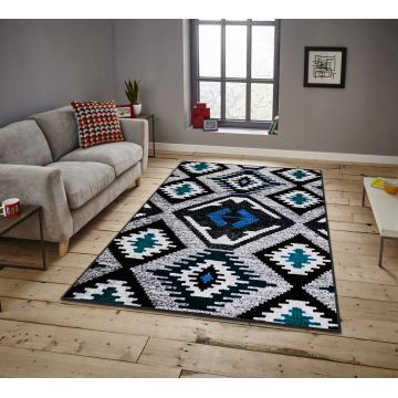 Covor, ASR CRPT-112 , 140x220 cm, Poliester, Multicolor Covor, ASR CRPT-112 , 140x220 cm, Poliester, Multicolor