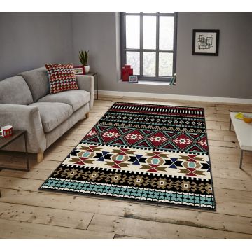 Covor, ASR CRPT-114 , 120x180 cm, Poliester, Multicolor Covor, ASR CRPT-114 , 120x180 cm, Poliester, Multicolor