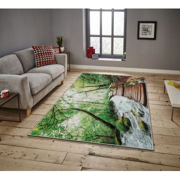 Covor, ASR CRPT-13 , 180x280 cm, Poliester, Multicolor Covor, ASR CRPT-13 , 180x280 cm, Poliester, Multicolor