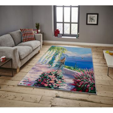 Covor, ASR CRPT-19 , 140x220 cm, Poliester, Multicolor