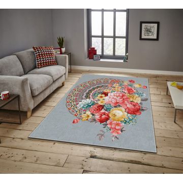 Covor, ASR CRPT-25 , 140x220 cm, Poliester, Multicolor