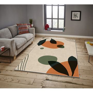 Covor, ASR CRPT-49 , 140x220 cm, Poliester, Multicolor