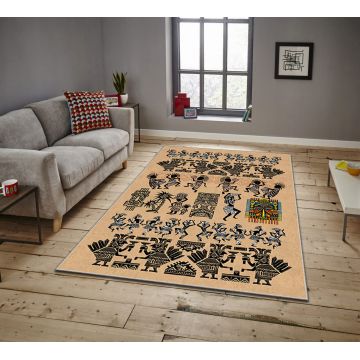 Covor, ASR CRPT-7 , 120x180 cm, Poliester, Multicolor la reducere