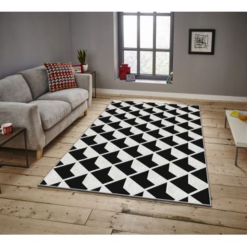 Covor, ASR CRPT-82 , 140x220 cm, Poliester, Multicolor