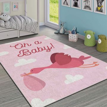 Covor, HMI KDC-90, 80x140 cm, Poliester, Multicolor ieftin